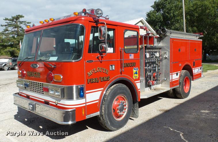 image for item DC2699 1984 Pierce Dash fire truck