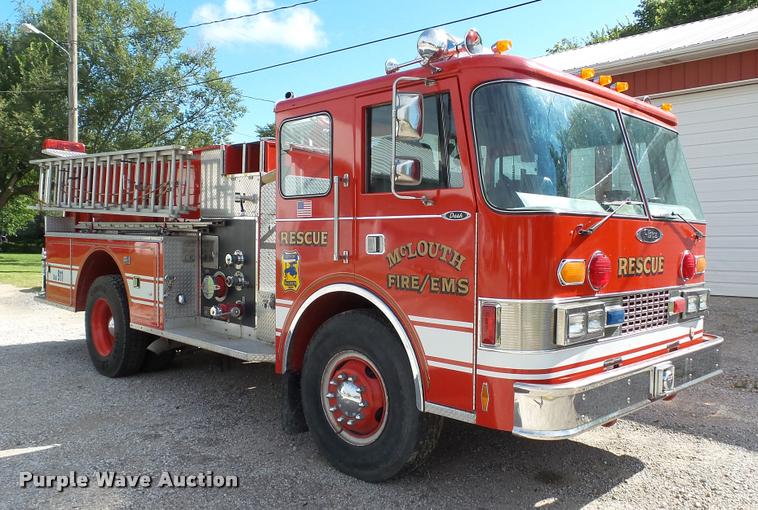 image for item DC2699 1984 Pierce Dash fire truck