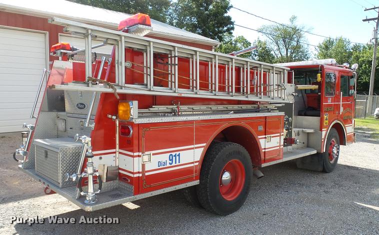 image for item DC2699 1984 Pierce Dash fire truck