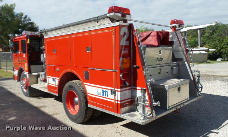image for item DC2699 1984 Pierce Dash fire truck