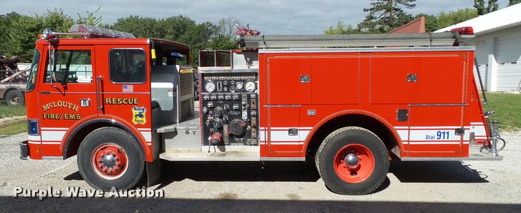 image for item DC2699 1984 Pierce Dash fire truck