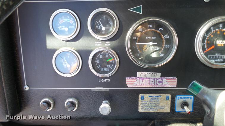 image for item DC2699 1984 Pierce Dash fire truck