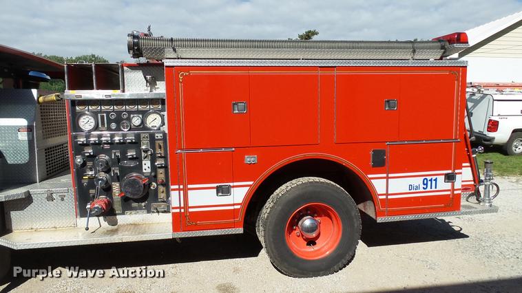 image for item DC2699 1984 Pierce Dash fire truck