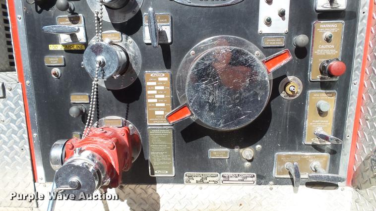 image for item DC2699 1984 Pierce Dash fire truck