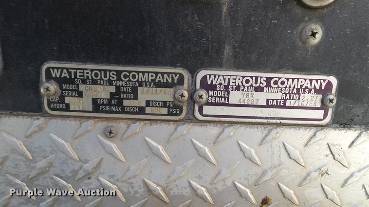 image for item DC2699 1984 Pierce Dash fire truck