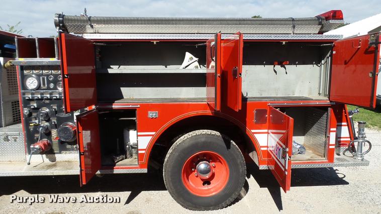 image for item DC2699 1984 Pierce Dash fire truck