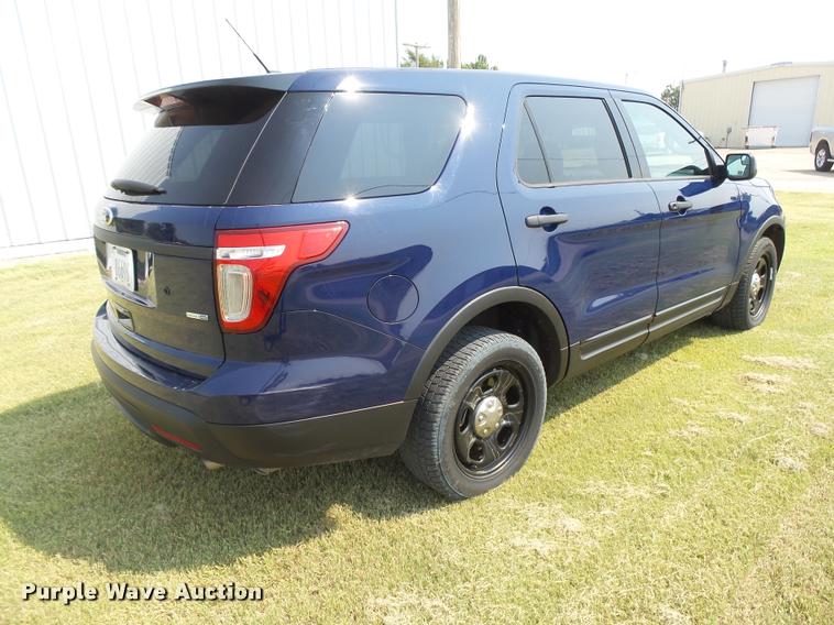 image for item DC3887 2014 Ford Explorer Police Interceptor SUV