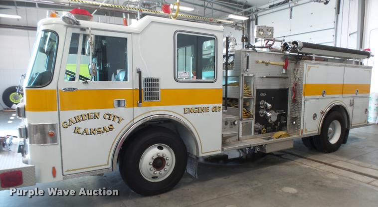 image for item DC3888 1992 Pierce Dash D-8000 pumper fire truck