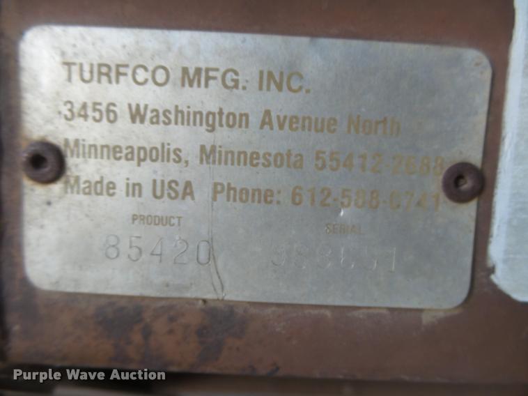 image for item DC3891 Turfco 85420 sand spreader