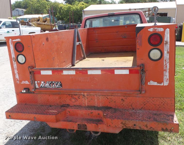 image for item DC5366 1993 Ford F250 Super Duty utility bed pickup truck