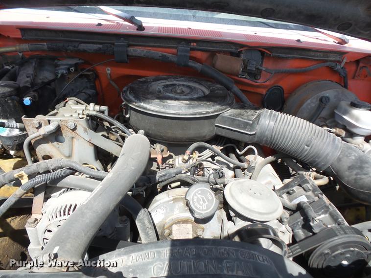 image for item DC5366 1993 Ford F250 Super Duty utility bed pickup truck