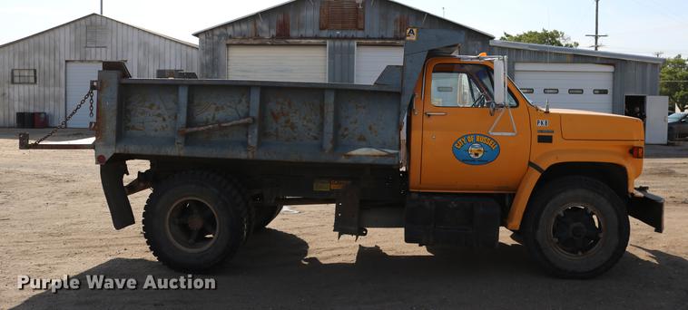 image for item DD0116 1987 Chevrolet C70 dump truck