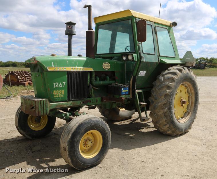 image for item DD0191 1967 John Deere 4020 tractor