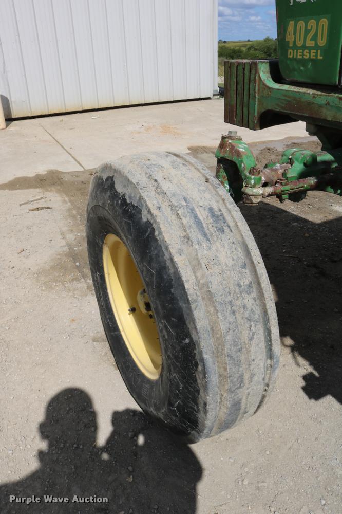 image for item DD0191 1967 John Deere 4020 tractor