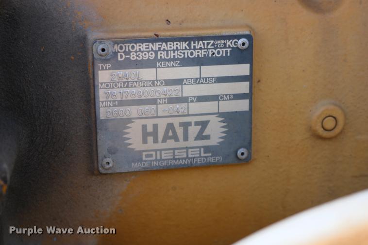 image for item DD0192 1991 LeeBoy L1000T paver