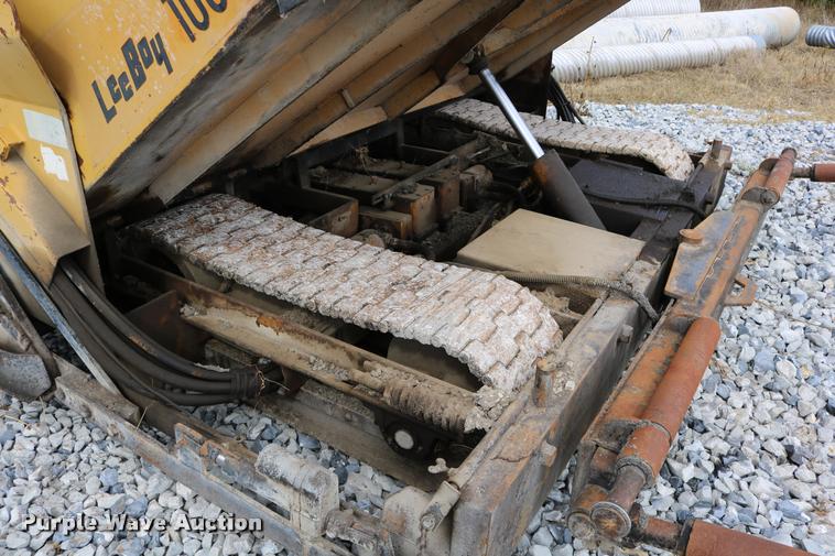 image for item DD0192 1991 LeeBoy L1000T paver