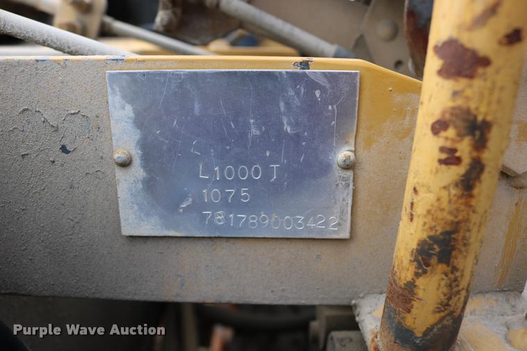 image for item DD0192 1991 LeeBoy L1000T paver