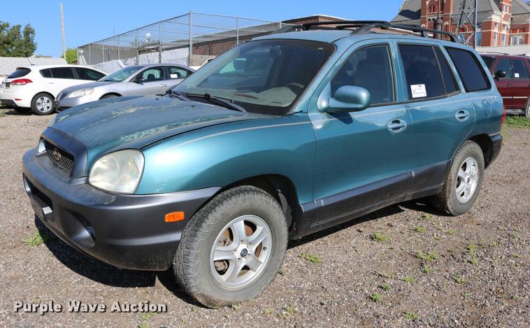 image for item DD0205 2002 Hyundai Santa Fe SUV