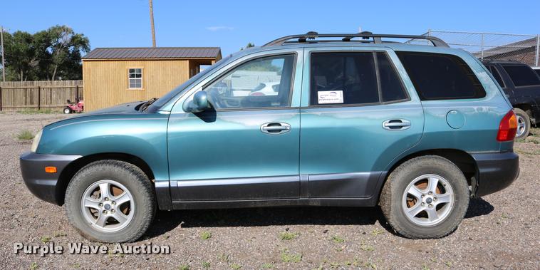 image for item DD0205 2002 Hyundai Santa Fe SUV