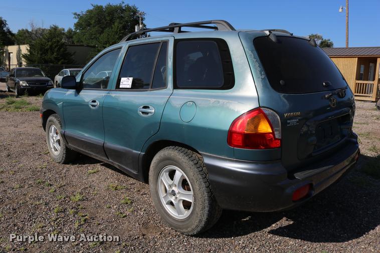 image for item DD0205 2002 Hyundai Santa Fe SUV