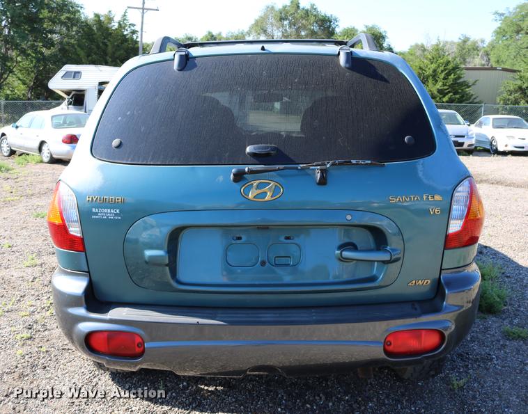 image for item DD0205 2002 Hyundai Santa Fe SUV