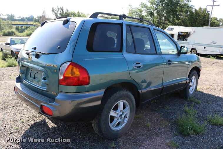 image for item DD0205 2002 Hyundai Santa Fe SUV