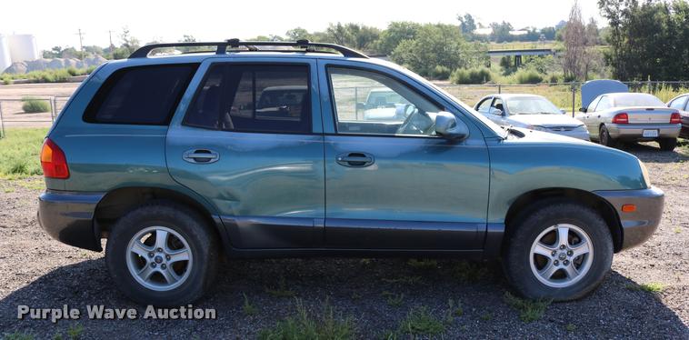 image for item DD0205 2002 Hyundai Santa Fe SUV