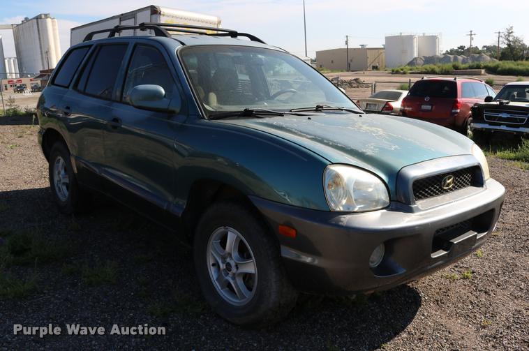 image for item DD0205 2002 Hyundai Santa Fe SUV