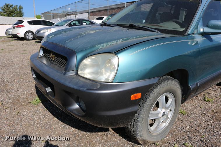 image for item DD0205 2002 Hyundai Santa Fe SUV
