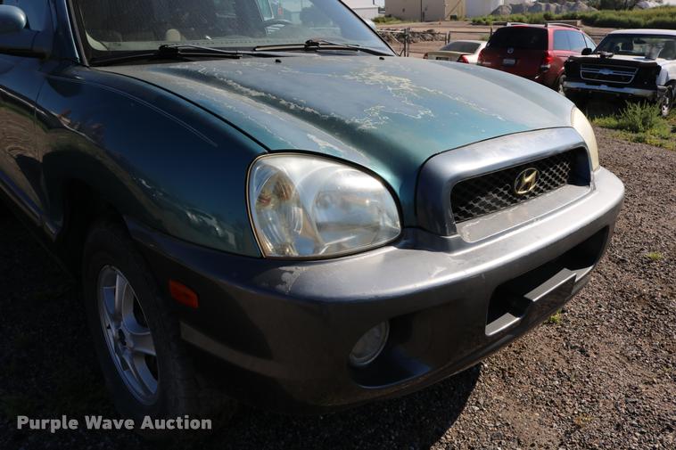 image for item DD0205 2002 Hyundai Santa Fe SUV