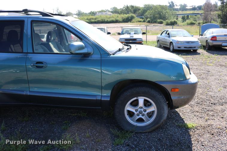 image for item DD0205 2002 Hyundai Santa Fe SUV