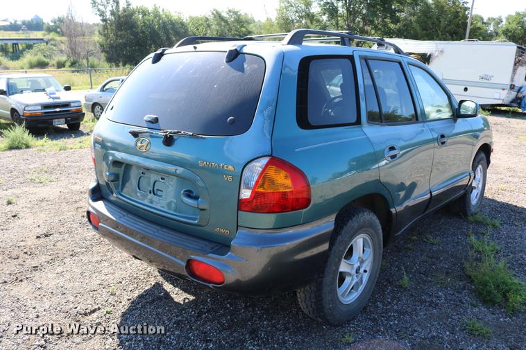 image for item DD0205 2002 Hyundai Santa Fe SUV