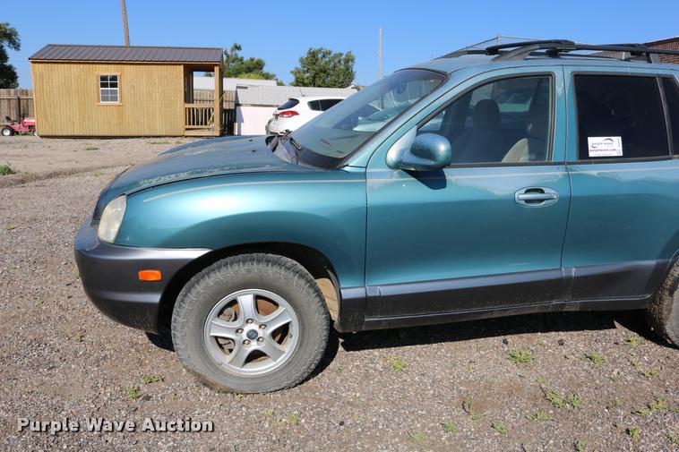 image for item DD0205 2002 Hyundai Santa Fe SUV
