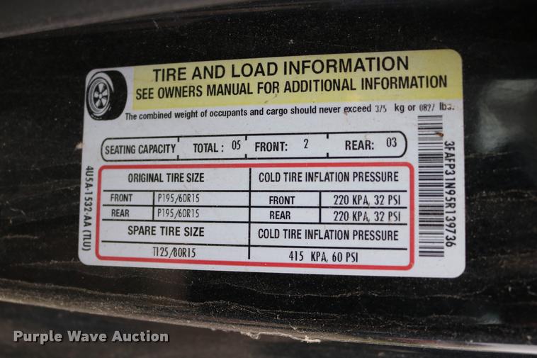 image for item DD0209 2005 Ford Focus