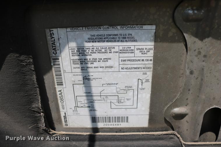 image for item DD0214 1998 Dodge Neon