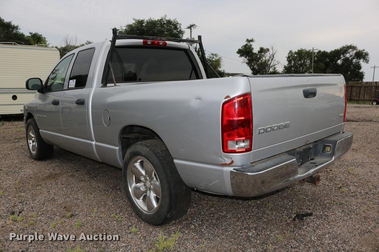image for item DD0215 2003 Dodge Ram 1500 Quad Cab pickup truck