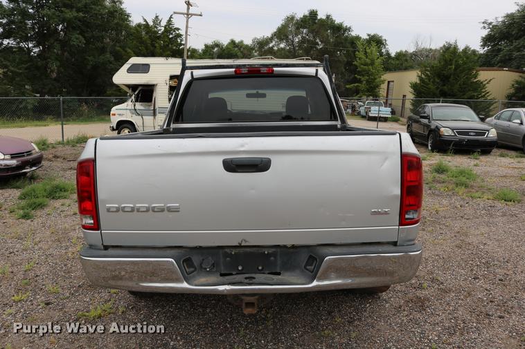 image for item DD0215 2003 Dodge Ram 1500 Quad Cab pickup truck