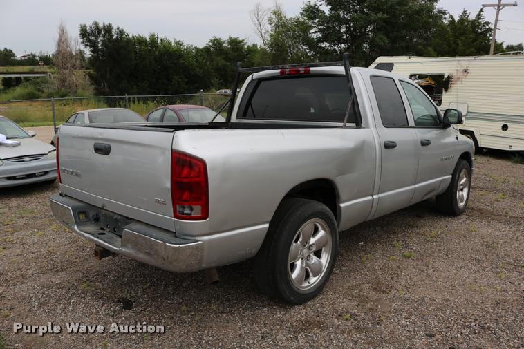 image for item DD0215 2003 Dodge Ram 1500 Quad Cab pickup truck
