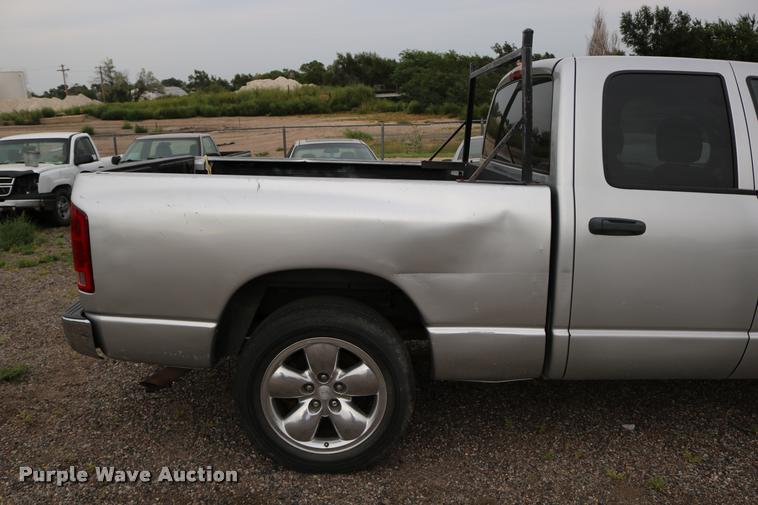 image for item DD0215 2003 Dodge Ram 1500 Quad Cab pickup truck