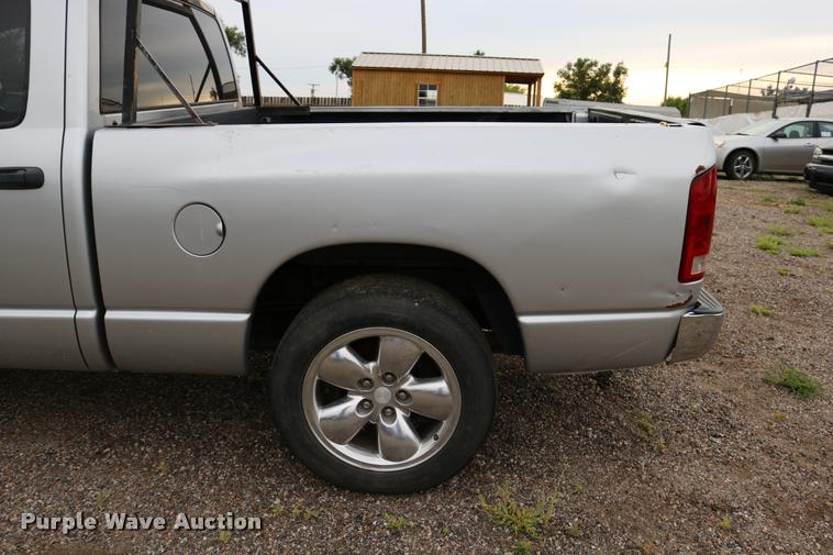 image for item DD0215 2003 Dodge Ram 1500 Quad Cab pickup truck