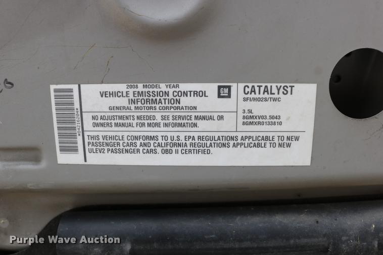 image for item DD0218 2008 Pontiac G6