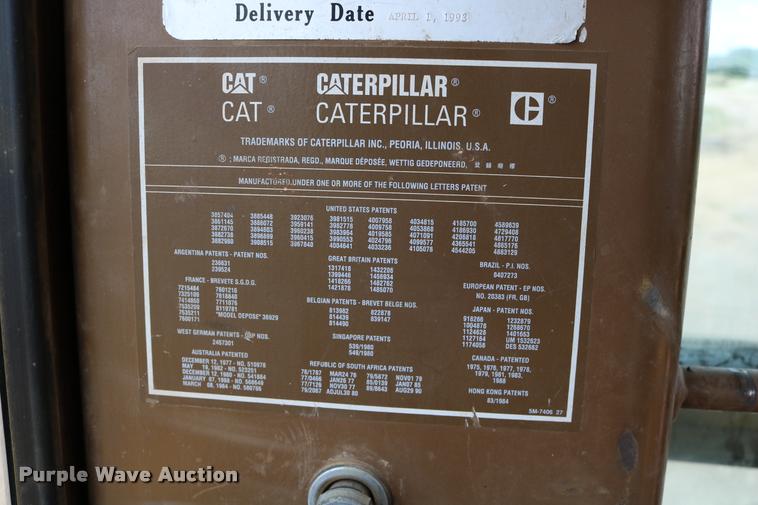 image for item DD0229 1993 Caterpillar 120G motor grader