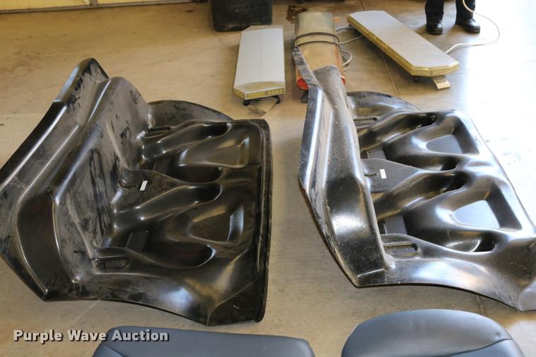 image for item DM9278 (2) molded plastic rear seat