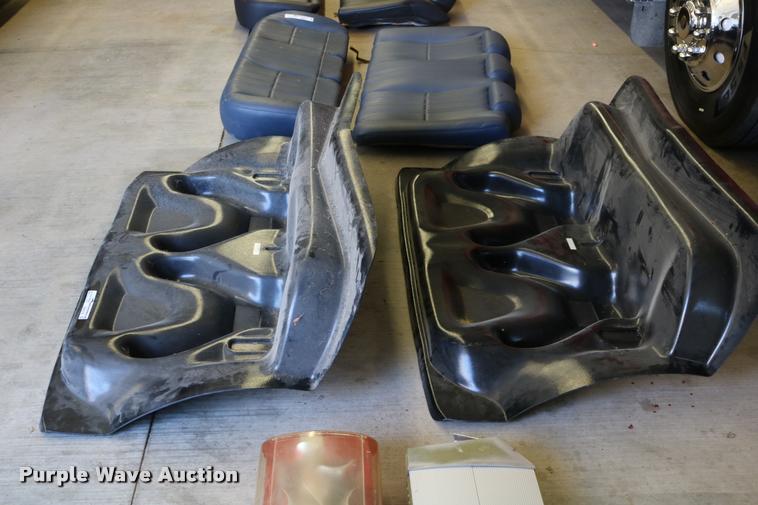 image for item DM9278 (2) molded plastic rear seat