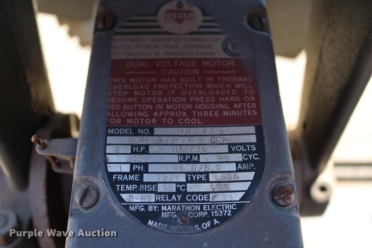 image for item DM9279 Delta Rockwell radial arm saw