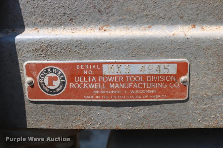 image for item DM9279 Delta Rockwell radial arm saw