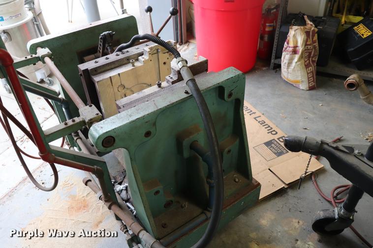 image for item DQ9302 1970 shop built permanent mold casting machine