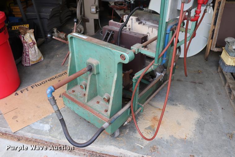 image for item DQ9302 1970 shop built permanent mold casting machine