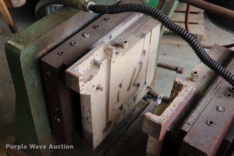 image for item DQ9302 1970 shop built permanent mold casting machine