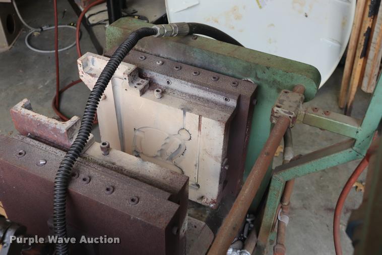 image for item DQ9302 1970 shop built permanent mold casting machine